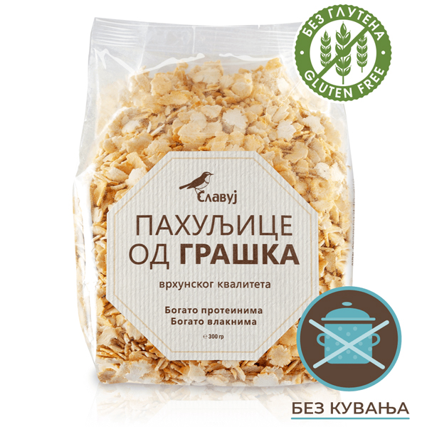 PAHULJICE OD GRAŠKA<br>BEZ GLUTENA 300g